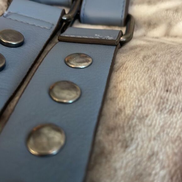 Blue/rivet 42” novelty replacement, handbag strap/guitar strap/Crossbody - Picture 5 of 5